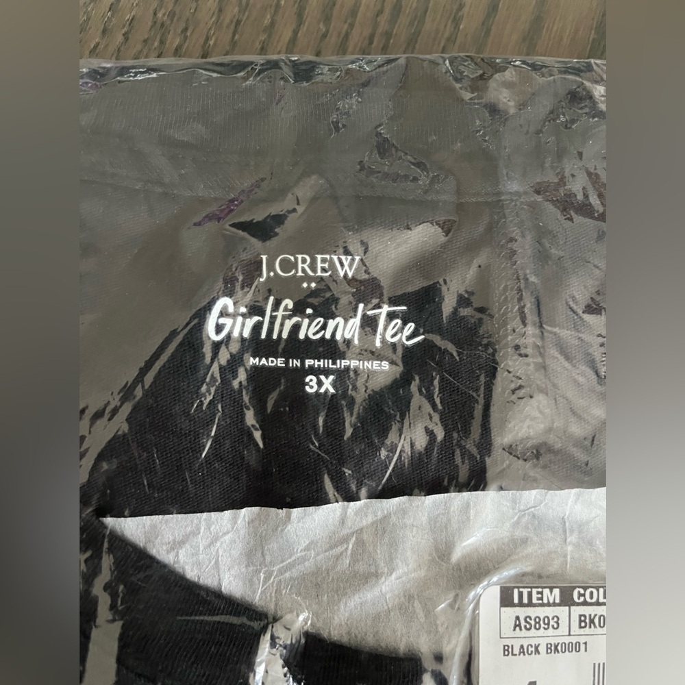 J. Crew Factory Long-sleeve crewneck girlfriend tee - Picture 3 of 3